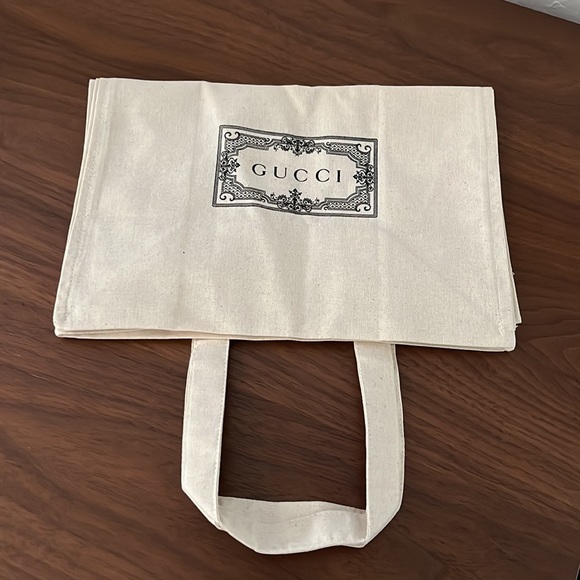 One Sale!  Gucci two handled canvas tote - Picture 3 of 5